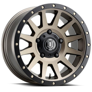 ICON Compression 17x8.5 5x150 25mm Offset 5.75in BS 110.1mm Bore Bronze Wheel - GUMOTORSPORT