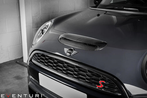 Eventuri F56 Mini Cooper S/JCW Facelift (LCI) - Plastic Intake w/ Carbon Scoop