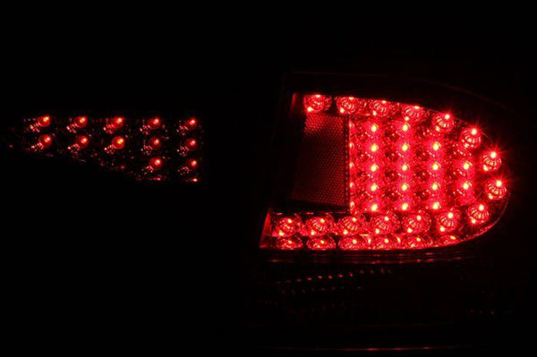ANZO 2006-2011 Honda Civic LED 4 Door Taillights Black - GUMOTORSPORT
