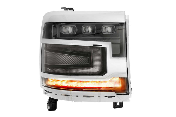 Morimoto Chevrolet Silverado 1500 ( 2016 - 2018 ): XB LED Headlights ( Chrome )