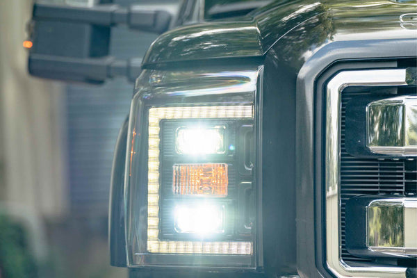 Morimoto Ford Super Duty  ( 2011 - 2016 ): XB Hybrid LED Headlights