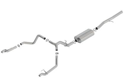 Borla 2019-2023 6.2L Chevrolet Silverado 1500 Cat-Back Exhaust System Touring Part # 140771 - GUMOTORSPORT