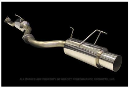 GReddy 2000 - 2009 Honda S2000 63.5mm Revolution RS Single Exit Cat-Back Exhaust - GUMOTORSPORT