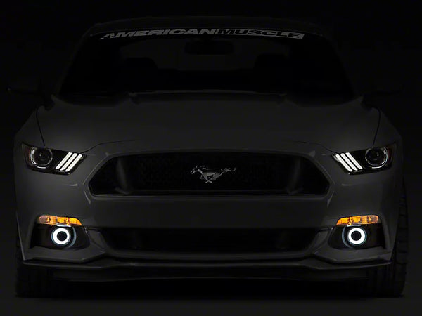 Raxiom 2015 - 2017  Ford Mustang LED Halo Fog Lights (w/ Factory Fog Lights)