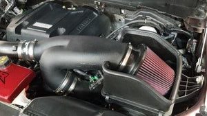 JLT 15-19 Ford F-150 2.7L/3.5L EcoBoost Black Textured Cold Air Intake Kit w/Red Filter - GUMOTORSPORT