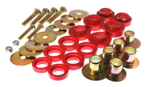 Energy Suspension 67-81 Camaro / 68-74 Nova/Chevy II / 67-75 Firebird/Trans AM Red Body (subframe) Mounts