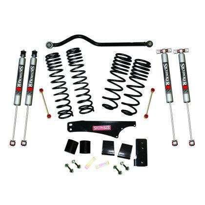 Skyjacker 2007-2018 Jeep Wrangler JK 4 Door 4WD Long Travel 3.5in-4in Lift Kit w/M95 Monotube Shocks - GUMOTORSPORT