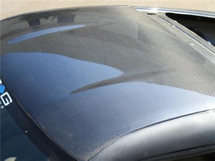 NRG Carbon Roof Cover Overlay 96-00 Honda Civic 2Dr Coupe (EK9) w/Sunroof - GUMOTORSPORT