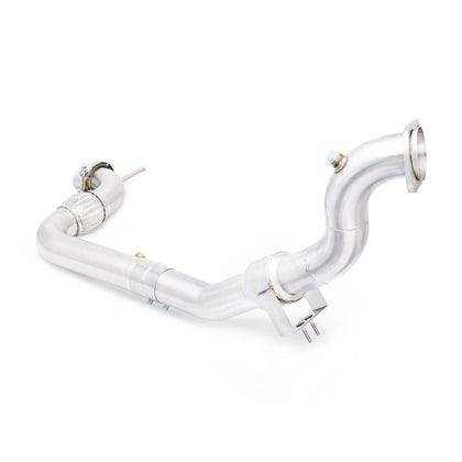 Mishimoto 15+ Ford Mustang 2.3L EcoBoost Downpipe w/ Catalytic Converter - GUMOTORSPORT