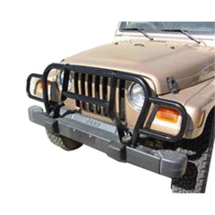 Rampage 1987-1995 Jeep Wrangler(YJ) Headlight Euro Grill Guard - Black - GUMOTORSPORT