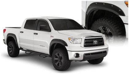 Bushwacker 07-13 Toyota Tundra Fleetside Pocket Style Flares 4pc 97.6/78.7/66.7in Bed - Black - GUMOTORSPORT