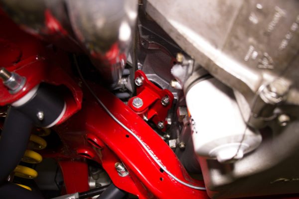 UMI Performance 68-72 GM A-Body LSX Motor Mounts ( Red / Black )