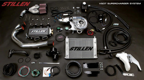 Stillen 2012-2020 Nissan 370Z [Z34] (Base and Touring) Supercharger - Tuner Kit [Polished] 407780