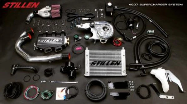 Stillen 2012-2020 Nissan 370Z [Z34] (Base and Touring) Supercharger - Tuner Kit [Black] 407772TB