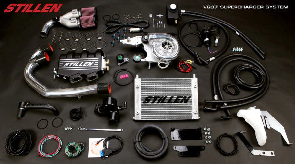 Stillen 2012-2020 Nissan 370Z [Z34] Nismo Supercharger - Tuner Kit [Satin] 407772NT