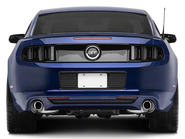 Raxiom 2013 - 2014 Ford Mustang Vector V2 Tail Lights- Black Housing (Clear Lens)
