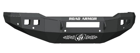 Road Armor 2019 - 2022 Ram 2500 Stealth Front Winch Bumper w/6 Sensor Holes - Tex Blk - GUMOTORSPORT