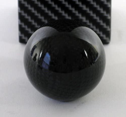 NRG Universal Ball Style Shift Knob (No Logo) - Heavy Weight - Black Carbon Fiber - GUMOTORSPORT