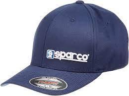 Sparco Hat Lid Navy Small/Medium FlexFit Tuning - GUMOTORSPORT