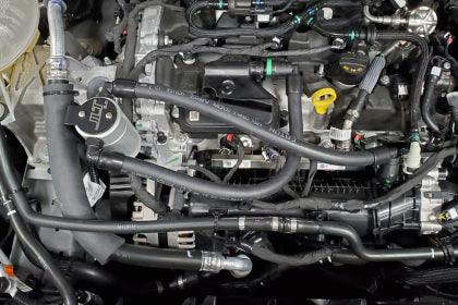 JLT 2021 + Ford Bronco Sport 1.5L EcoBoost Passenger Side Oil Separator 3.0 - Black / Clear - GUMOTORSPORT