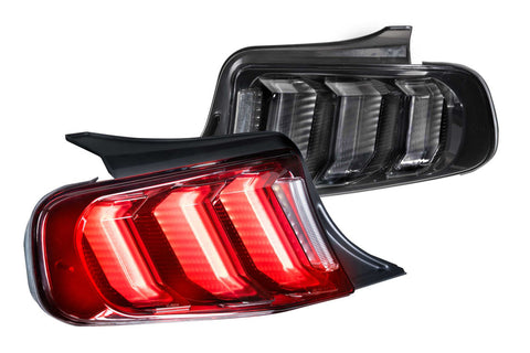 Morimoto Ford Mustang ( 2013 - 2014 ) FaceLift XB LED Tail Lights  ( Red / Smoked )
