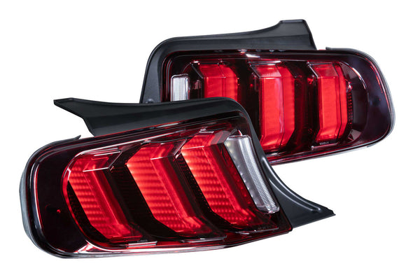 Morimoto Ford Mustang ( 2013 - 2014 ) FaceLift XB LED Tail Lights  ( Red / Smoked )