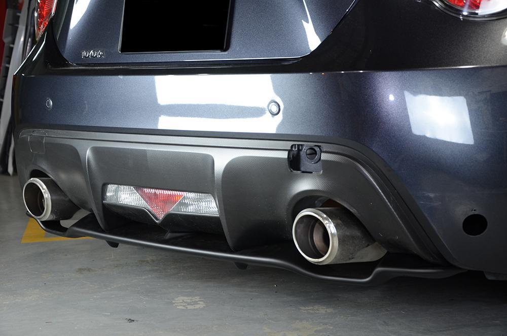 OLM OEM+ Style Rear Diffuser - Scion FR-S 2013-2016 / Subaru BRZ 2013 ...