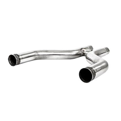 MBRP 2011 - 2014 Ford Mustang GT 5.0L 3in H-Pipe T409 Exhaust System *Use w/ Factory Cats* - GUMOTORSPORT