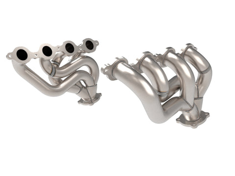 aFe Twisted 1-3/4in 304SS Shorty Header 2016 - 2023 Chevy Camaro SS 6.2L V8