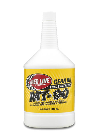 Red Line MT90 Manual Transmission Lubricant 1QT - Universal - GUMOTORSPORT