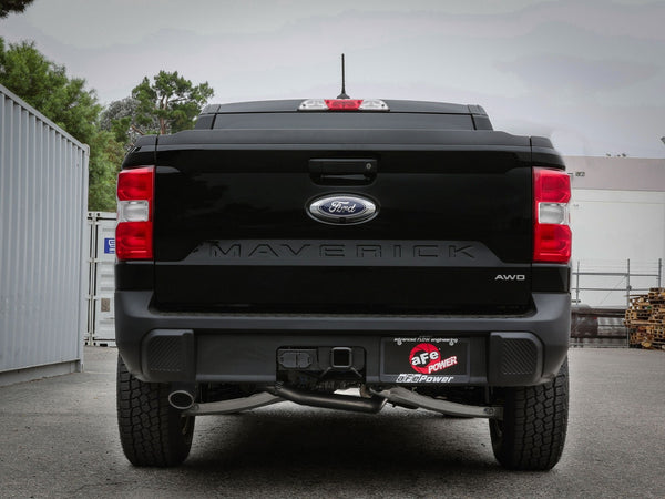 aFe 2022 + Ford Maverick EcoBoost L4 2.0L(t) Vulcan Series 2-1/2in 304 SS Cat-Back w/ Black Tip
