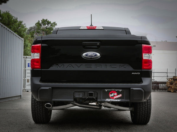 aFe 2022 + Ford Maverick EcoBoost L4 2.0L(t) Vulcan Series 2-1/2in 304 SS Cat-Back w/ Polished Tip