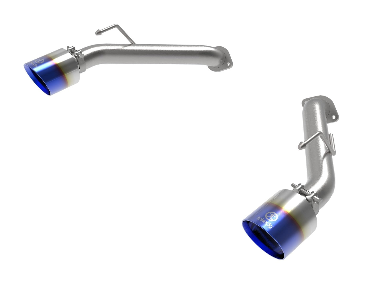 aFe 2023 Nissan Z V6-3.0L (tt) Takeda Stainless Steel Axle-Back Exhaust System w/ Blue Flame Tip