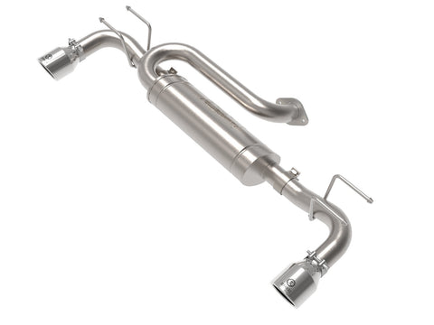 aFe 2019 - 2023 Mazda 3 L4 2.5L Takeda 3in to 2-1/2in 304 Stainless Steel Axle-Back Exhaust w/Polished Tip