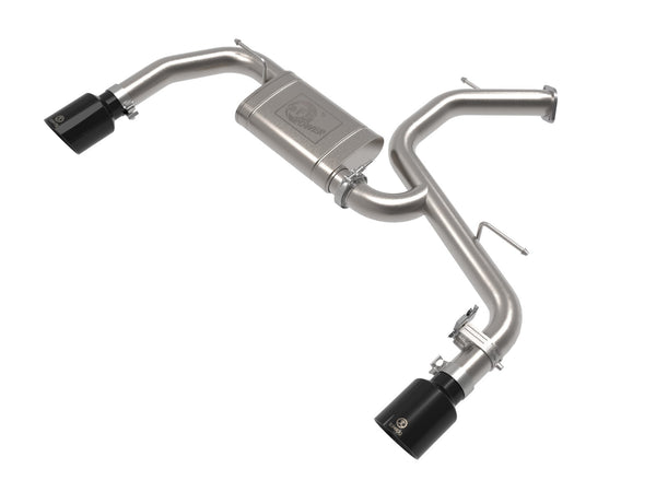 aFe Takeda Hyundai Elantra N 2022 + L4-2.0L (t) 3in SS Axle-Back Exhaust System w/ Black Tips