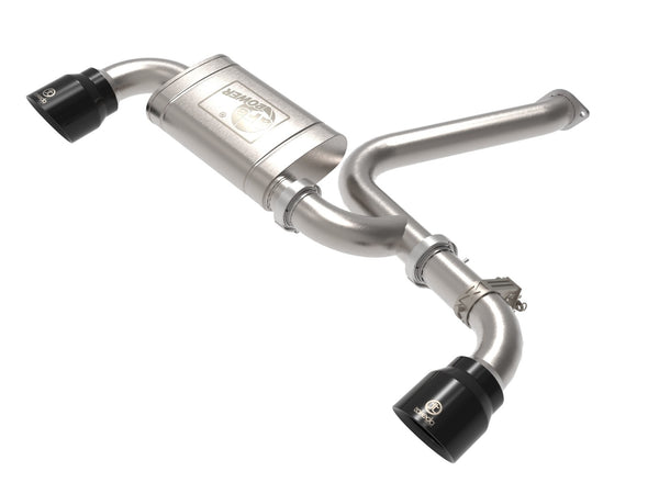 aFe 2022 + Hyundai Kona N L4 2.0L (t) Takeda 3in SS Axle-Back Exhaust System w/ Black Tips