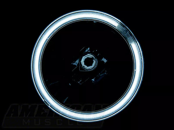 Raxiom 2005 - 2012 Ford Mustang GT LED Halo Fog Lights (Chrome)