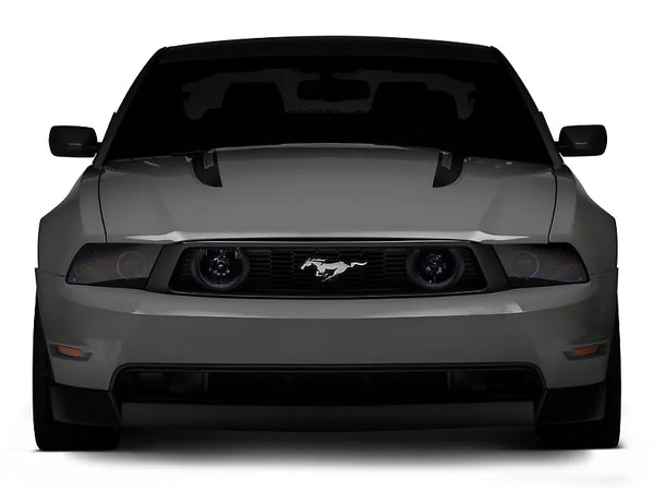 Raxiom 2005 - 2012 Ford Mustang GT LED Halo Fog Lights (Smoked)