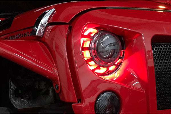 Morimoto Jeep Wrangler (JK): Super7 Headlights