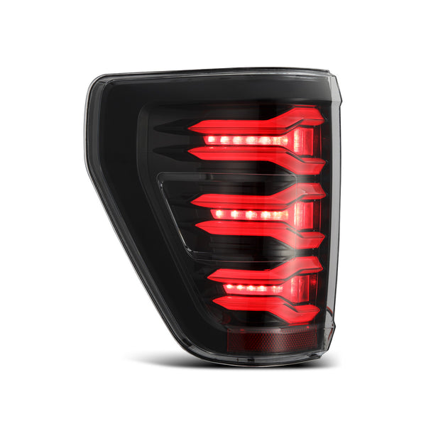 AlphaRex 2021 + Ford F150 LUXX LED Projector Tail Lights - Alpha-Black