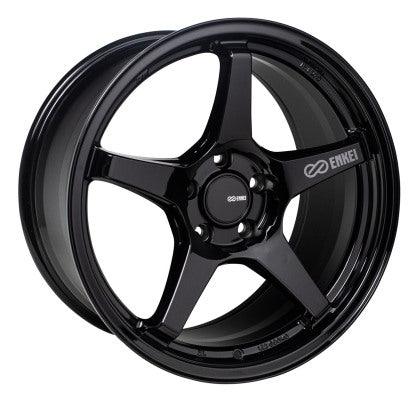 Enkei TS-5 18x9.5 5x114.3 38mm Offset 72.6mm Bore Gloss Black - GUMOTORSPORT