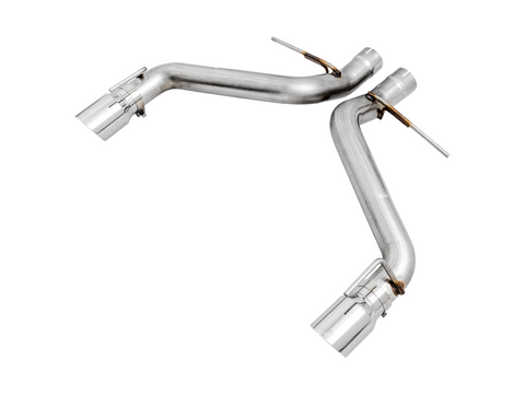 AWE Tuning 2016 - 2024 Chevrolet Camaro SS / LT1  Axle-back Exhaust - Track Edition (Chrome Silver Tips)