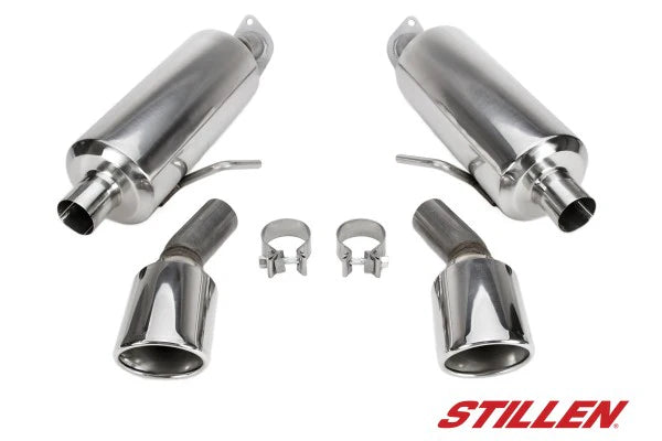 Stillen 2016-2018 Infiniti Q50 2.0t Axle Back Exhaust System w/ Polished Tips - 504443