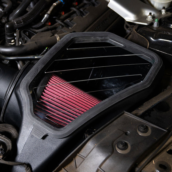 JLT 2015 - 2022 Shelby GT350 / GT350R Cold Air Intake Kit with Snap-In Lid (No Tuning Required)