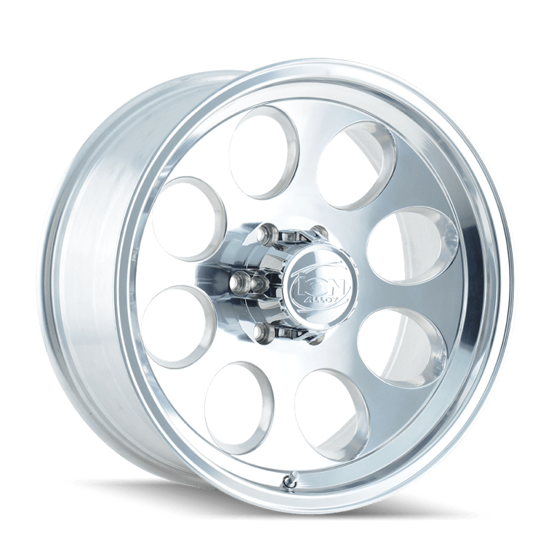 ION Type 171 15x8 / 5x114.3 BP / -27mm Offset / 83.82mm Hub Polished Wheel - GUMOTORSPORT