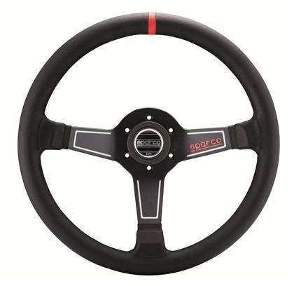 Sparco Steering Wheel L575 Monza Leather - GUMOTORSPORT