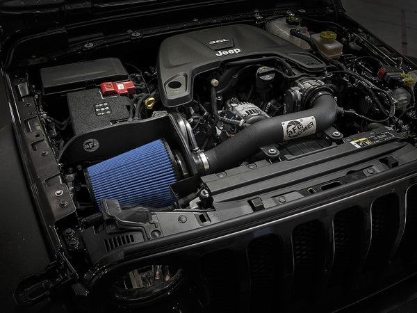 aFe Magnum FORCE Stage-2 XP Pro 5R Cold Air Intake System 2018+ Jeep Wrangler (JL) V6 3.6L - GUMOTORSPORT