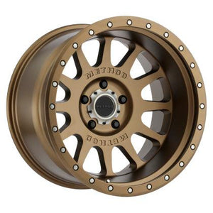 Method MR605 NV 20x10 -24mm Offset 5x5 71.5mm CB Method Bronze Wheel - GUMOTORSPORT