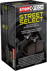 StopTech 08-15 Mitsubishi Evo X Street Select Front Brake Pads - GUMOTORSPORT