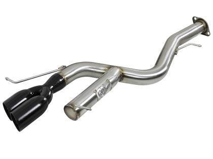 aFe MACHForce XP 08-13 BMW 135i L6-2.0L N54/N55 3in. 304 SS Axle-Back Exhaust w/Black Tips - GUMOTORSPORT